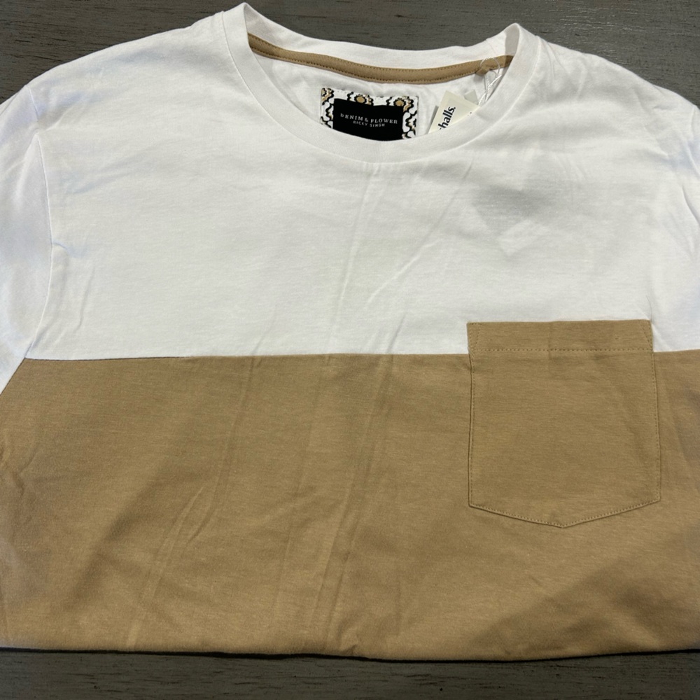 Mens Denim&Flower t-shirt